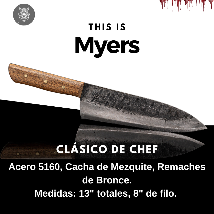 Sierra Jabalí - 🔥Mr CHEFerson 🔥 Cuchillo de chef con un